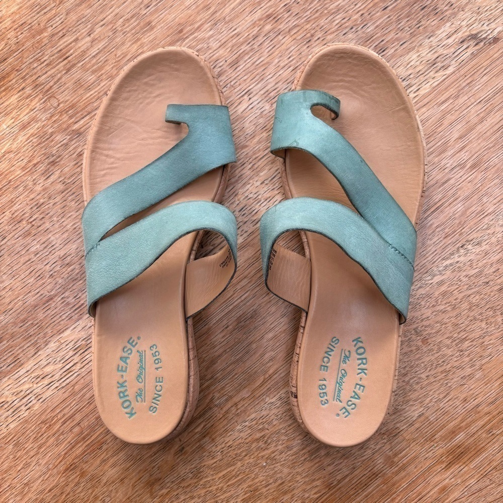 Kork Ease Elaver Sandals in Blue